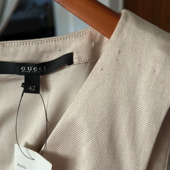 Gucci dress, Made in Italy, Platinum, Size 42 - Picture 4 of 5